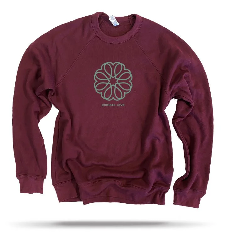 Sweatshirt Radiate Love Crewneck Spiritual Gangster Radiate Love