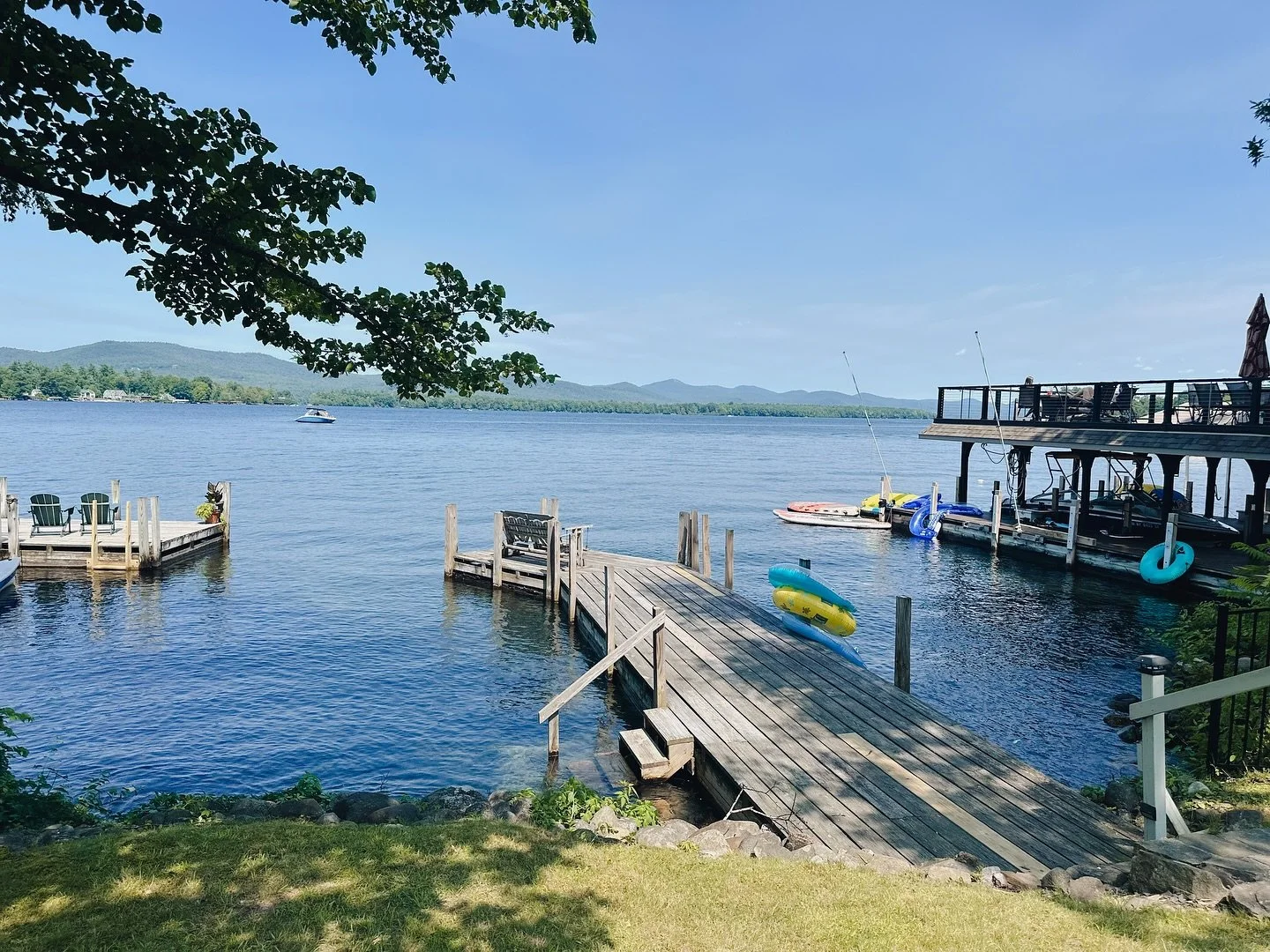 🌅 New Vacation Rental Alert! ✨

Introducing Harris Bay Lakefront Retreat &mdash; a serene, year-round Lake George waterfront getaway in Cleverdale! Just 7 miles from the Village, this 3BR, 2.5BA home offers:

✔️ Direct lakefront on calm Harris Bay
✔