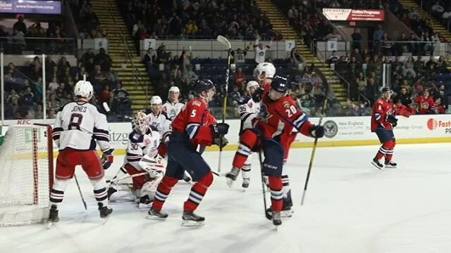 Here&rsquo;s a few clips from last nights win against the Hartford Wolfpack #springfieldthunderbirds #thunderbirdsAHL #lukebox17 #lukeboxcreative