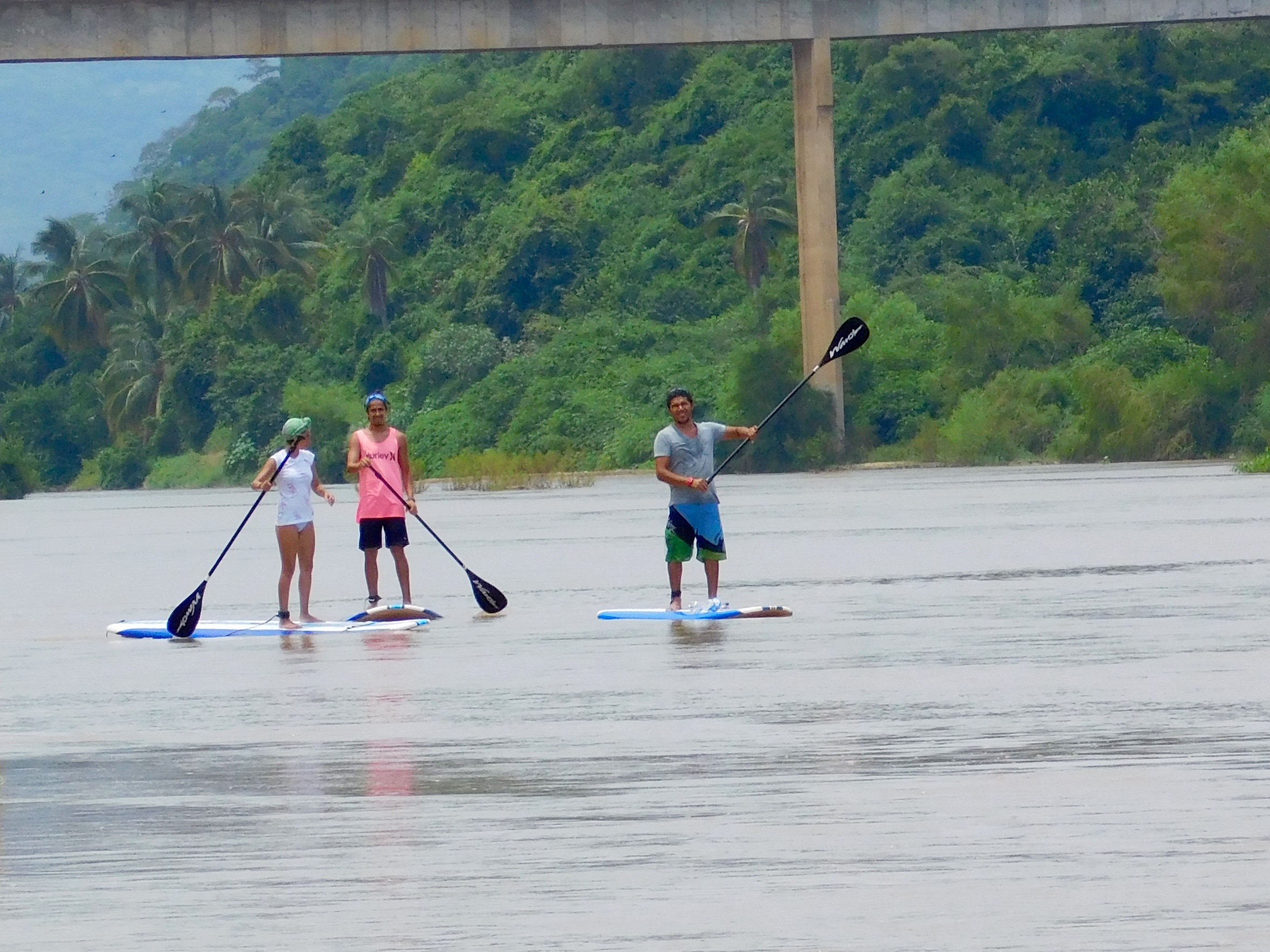 River SUP Tour in Puerto Escondido Oaxaca Mexico
