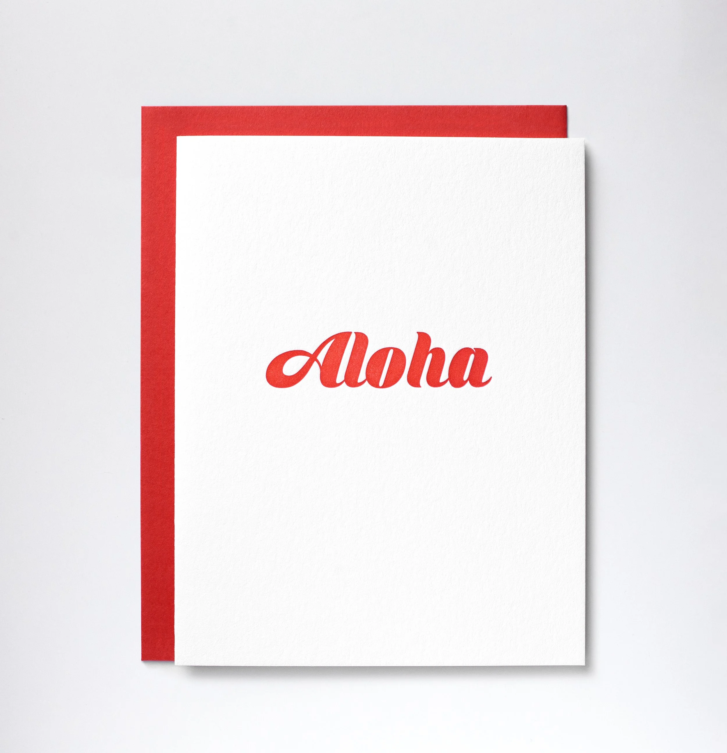 Aloha Hibiscus Card