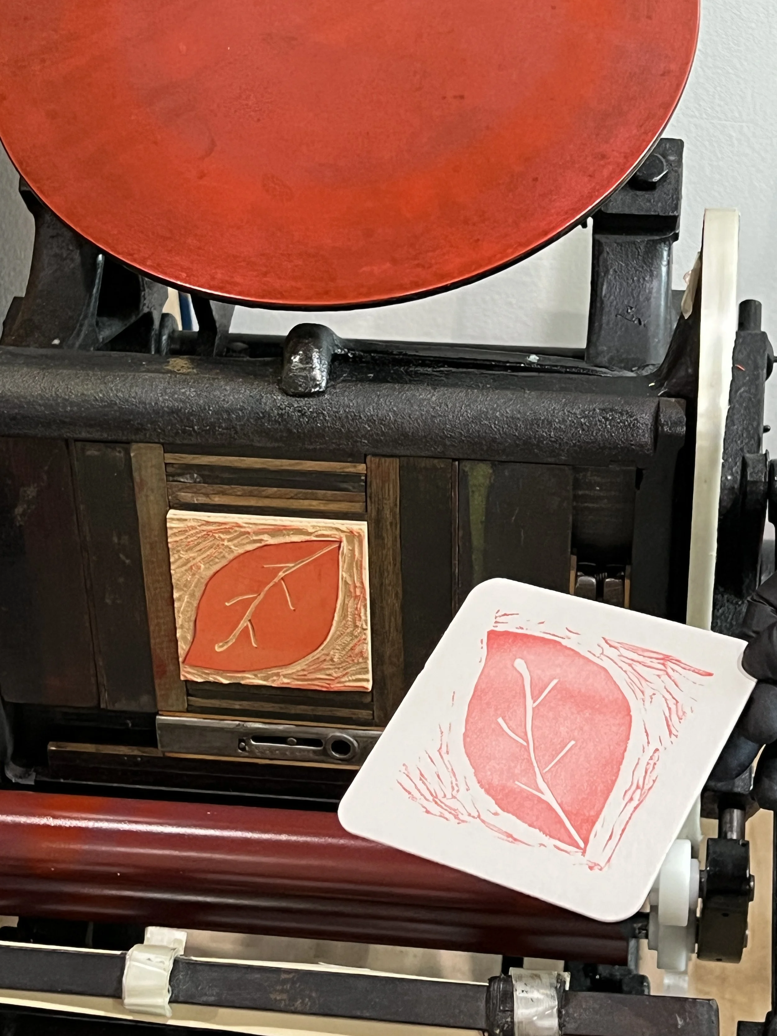 Letterpress Coaster Workshop