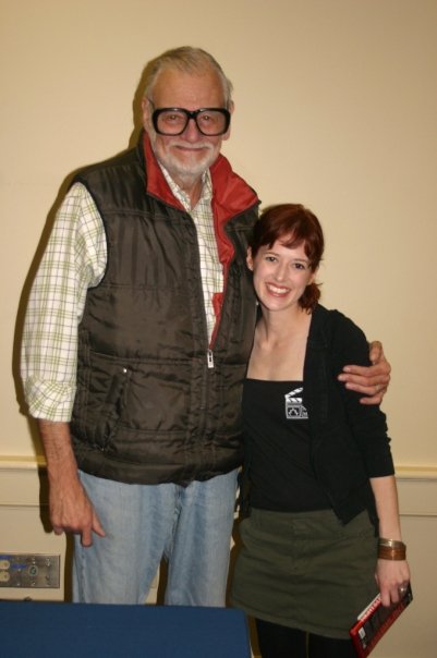  with George A. Romero 2010 HorrorFind Festival 