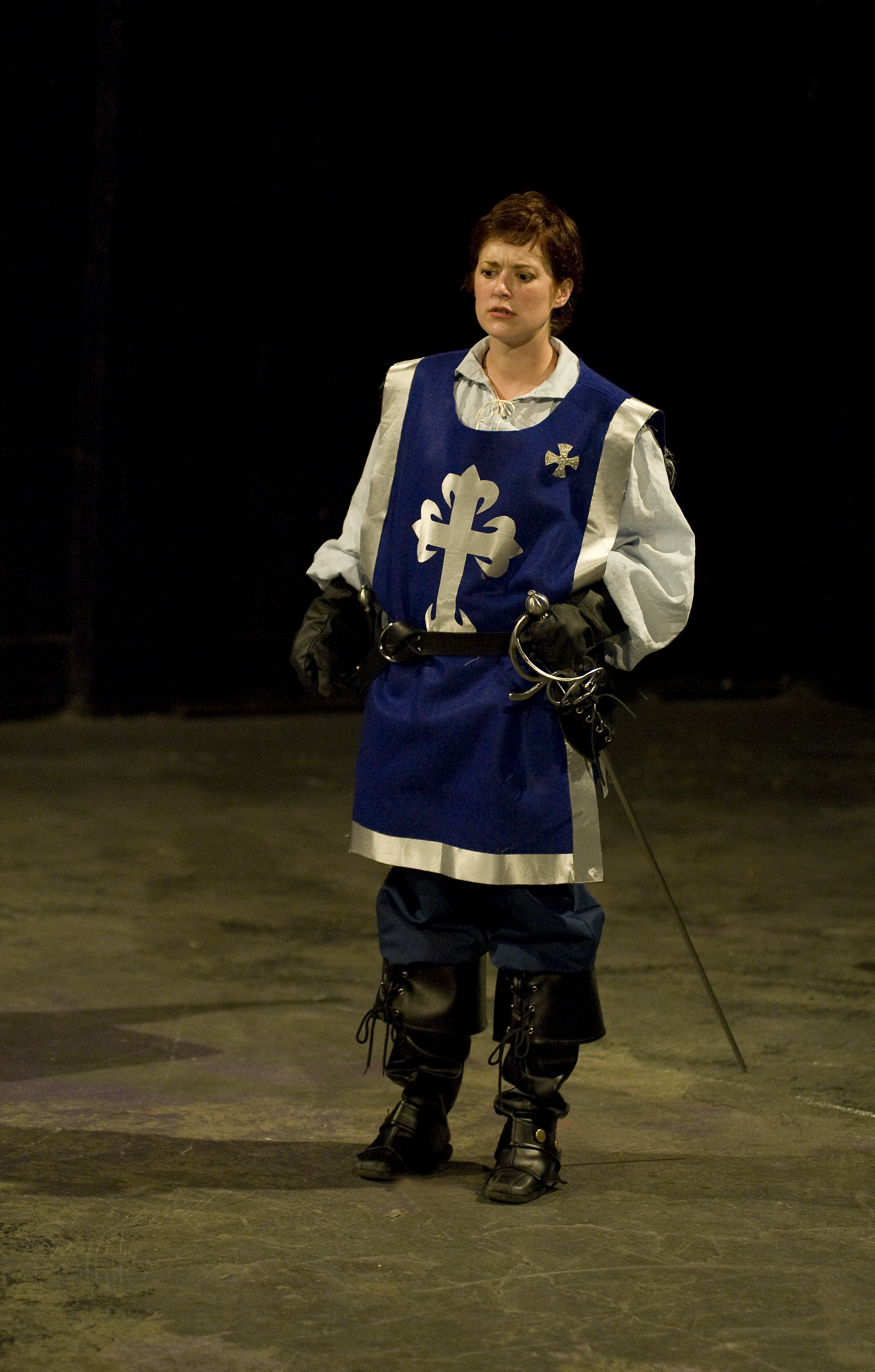 Cecile in "The Fifth Musketeer"