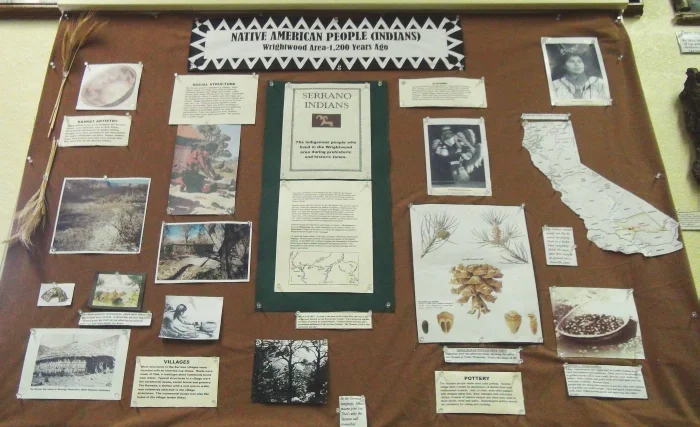 Display on Native American history in the area.