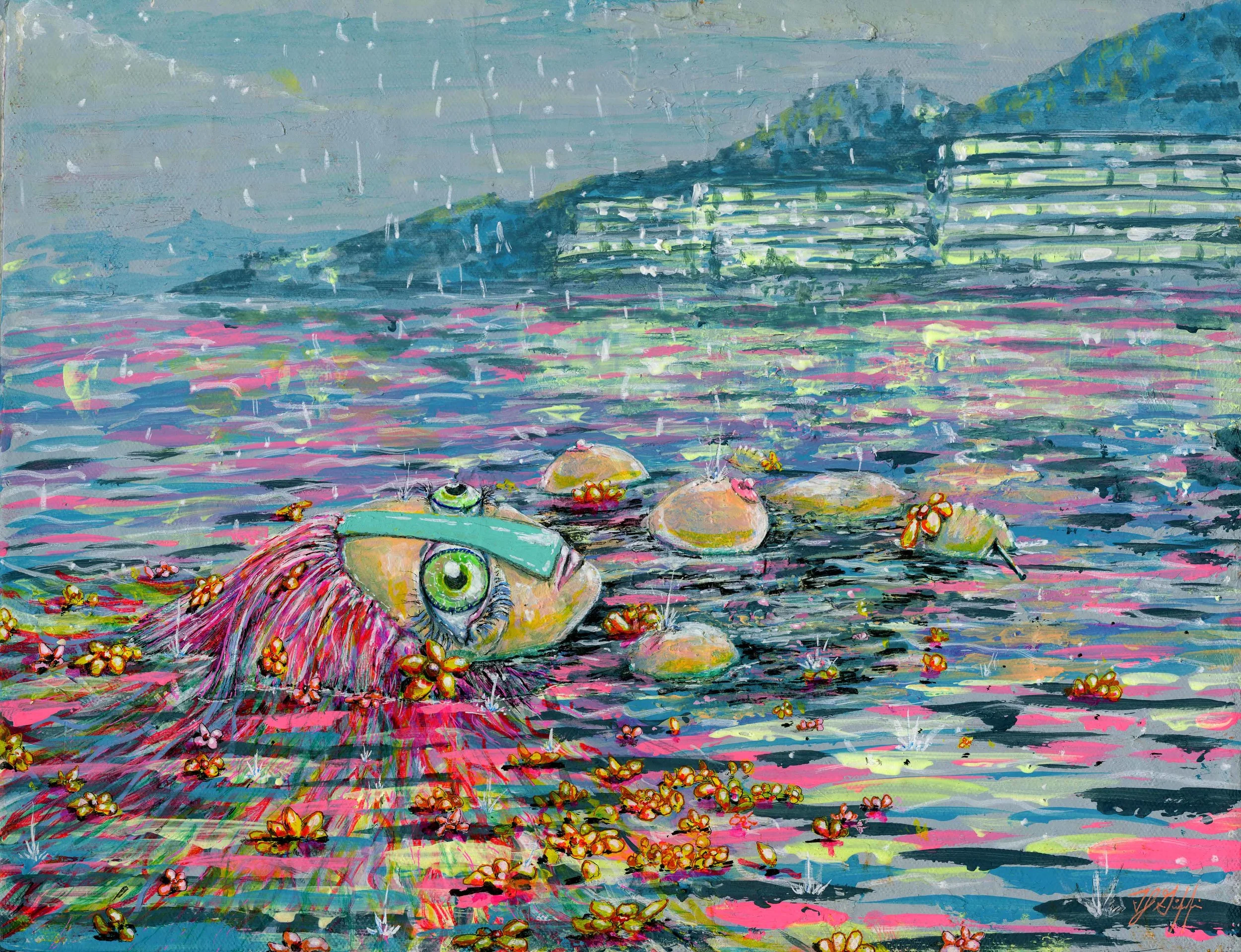 Drifting to far 11x14 acrylic on canvas.jpg