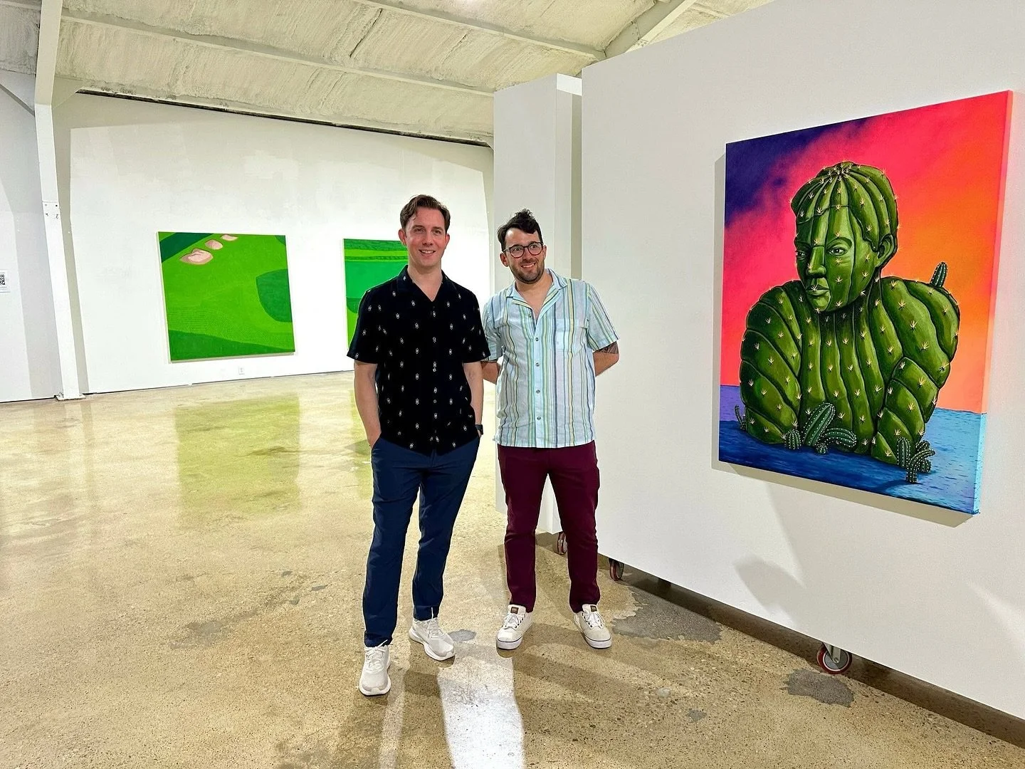 Please come join us for Artist talks tomorrow @ro2art 

@brantly_sheffield at 2:00PM

Mine at 3:00PM