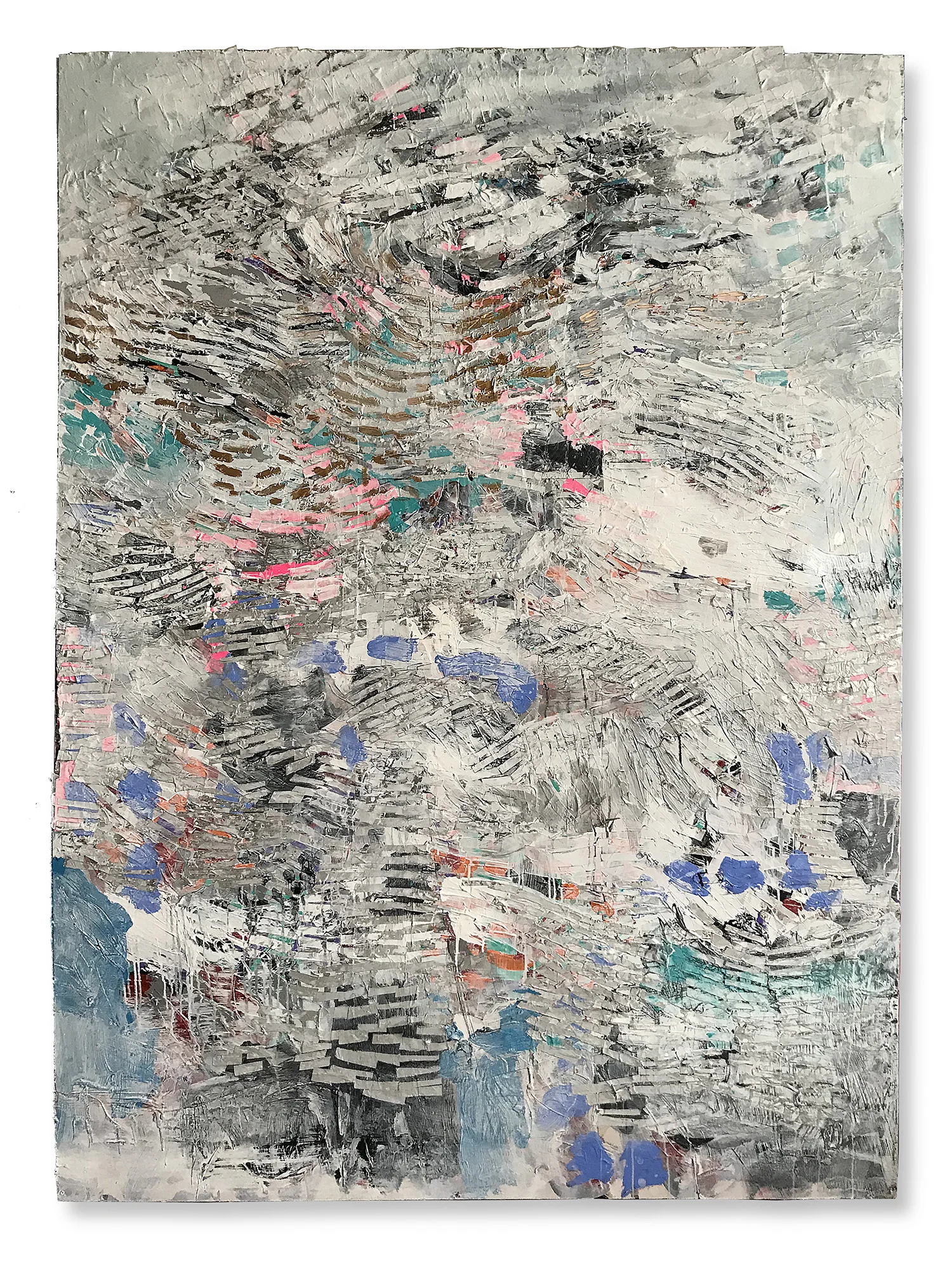 " PASTELS " wood, metal & acrylic 1.88 X 1.20 meters -2018