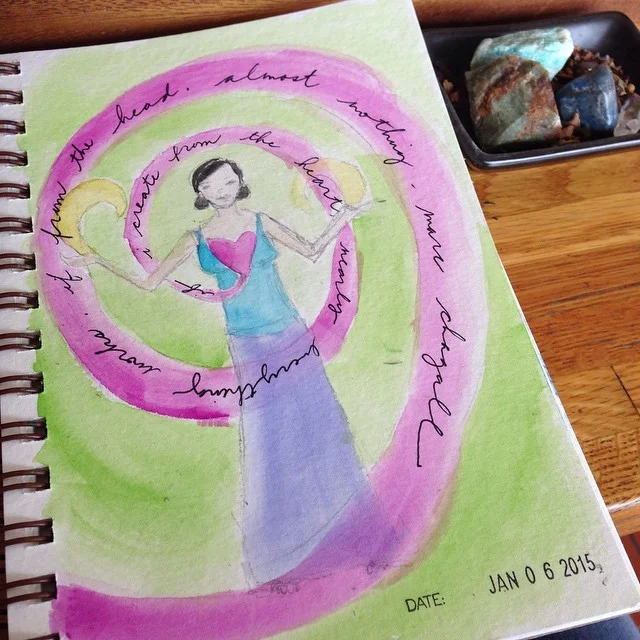 from my creative journal