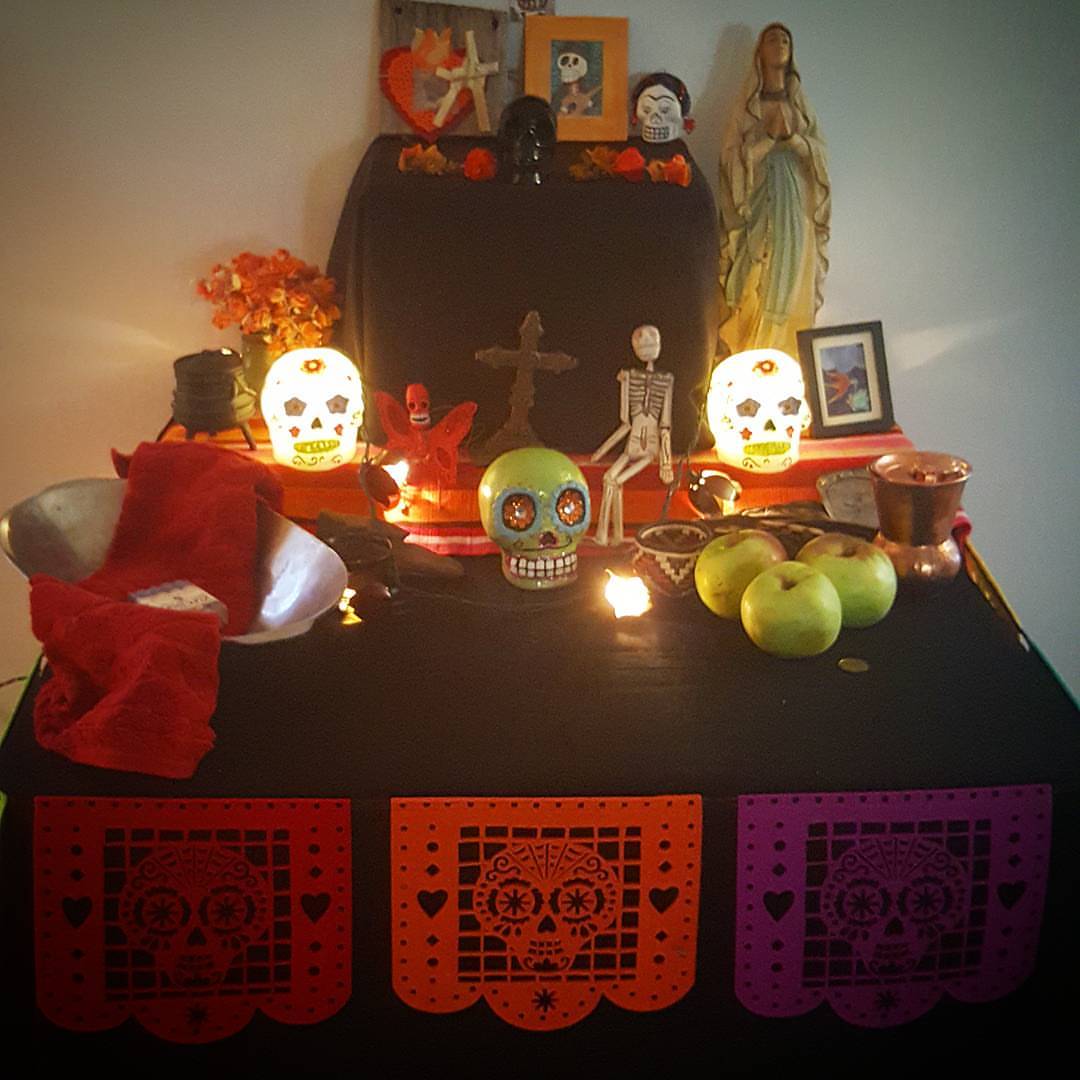  Community Dia de los Muertos altar at Alta View Wellness in 2016 