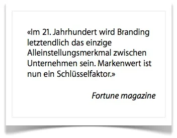 Schlüsselfaktor Branding