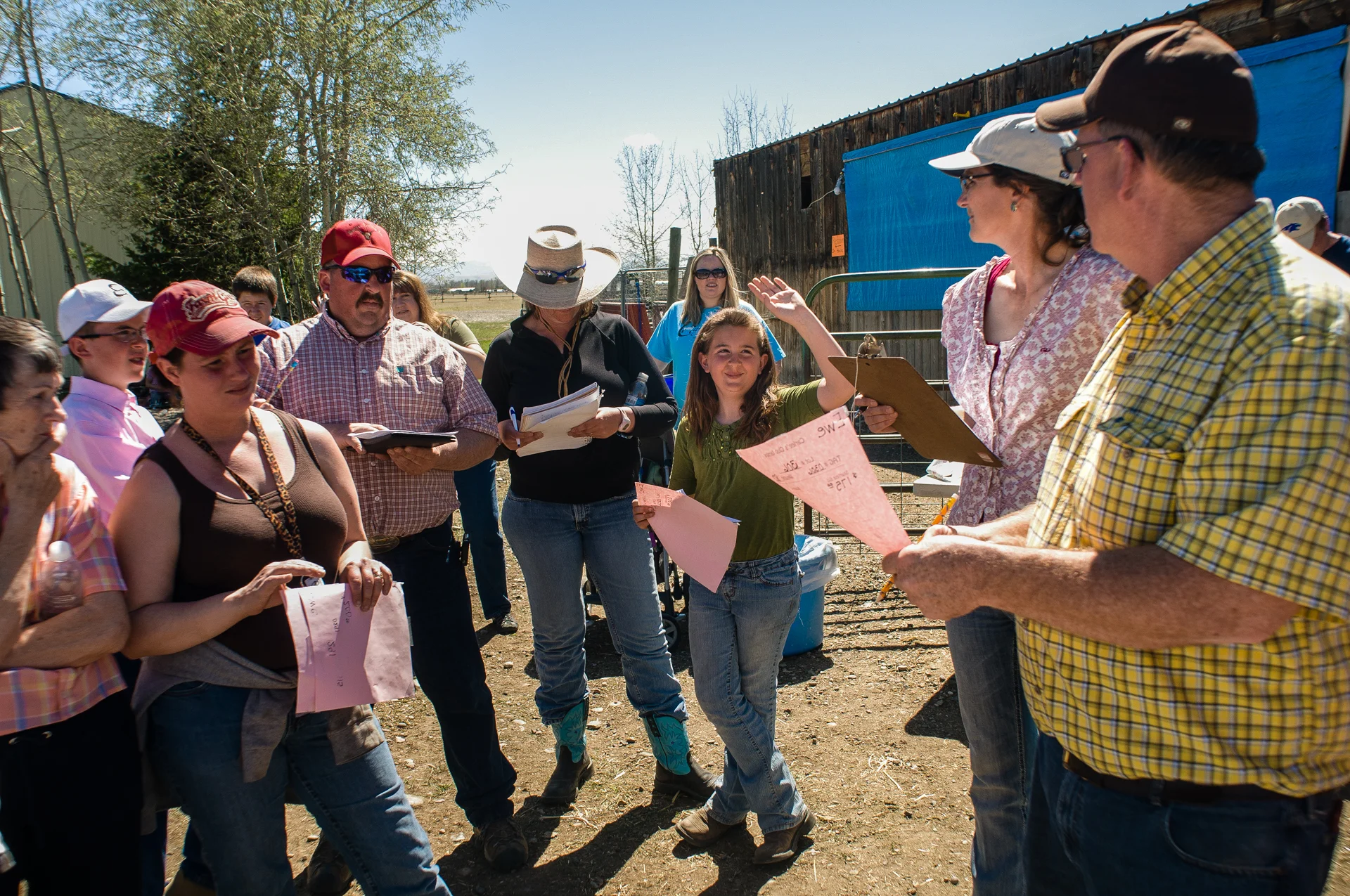 4-H families travel for hundreds of miles across Montana for the annual sale. It is considered one of the top sales in the state and began itself as a 4-H project.