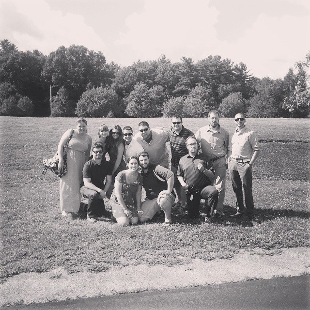 Team picture after the rehearsal. 