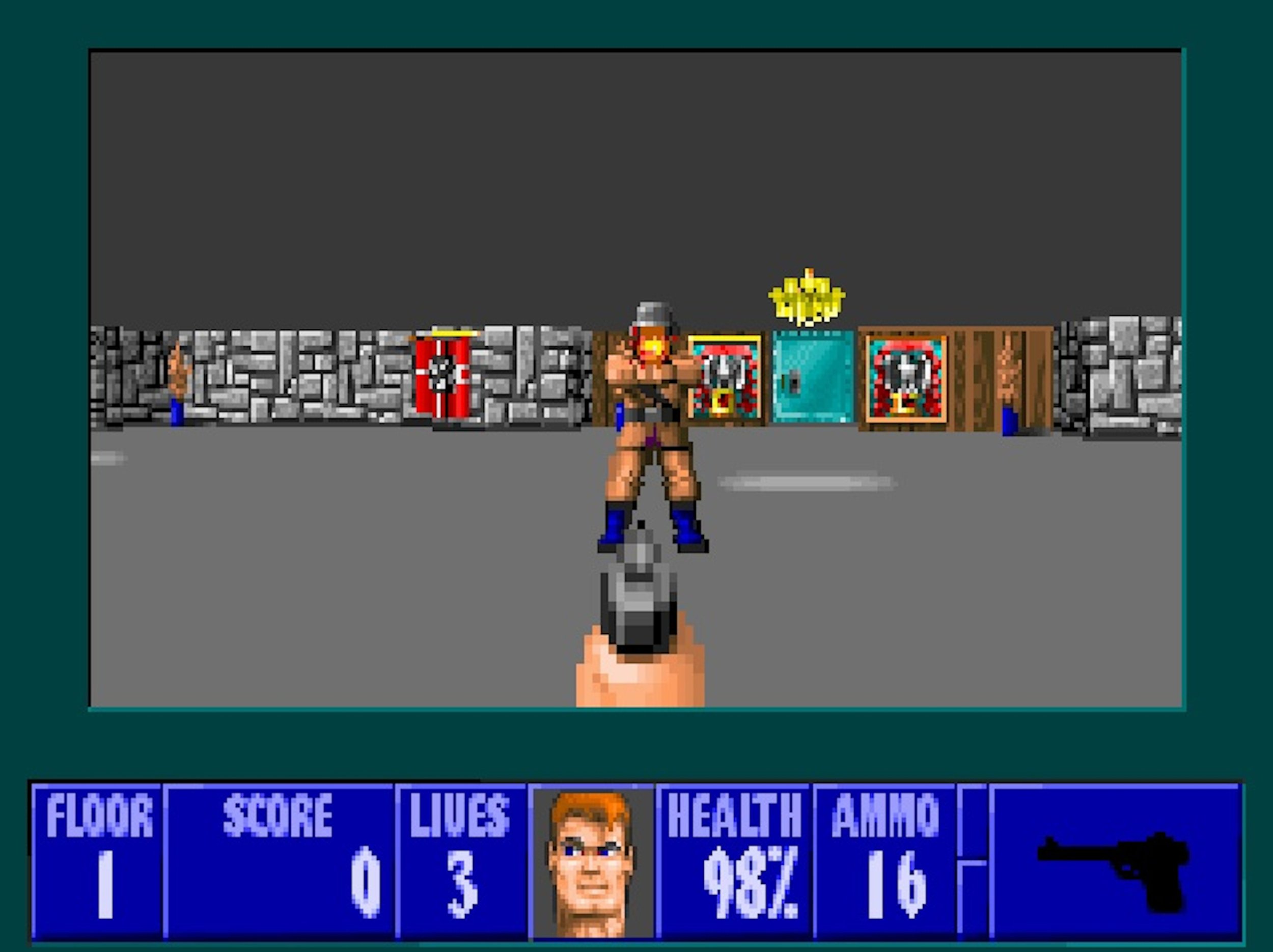 Figura 13. Wolfenstein 3D (1992). Immagine dal sito dell’Encyclopedia Britannica.