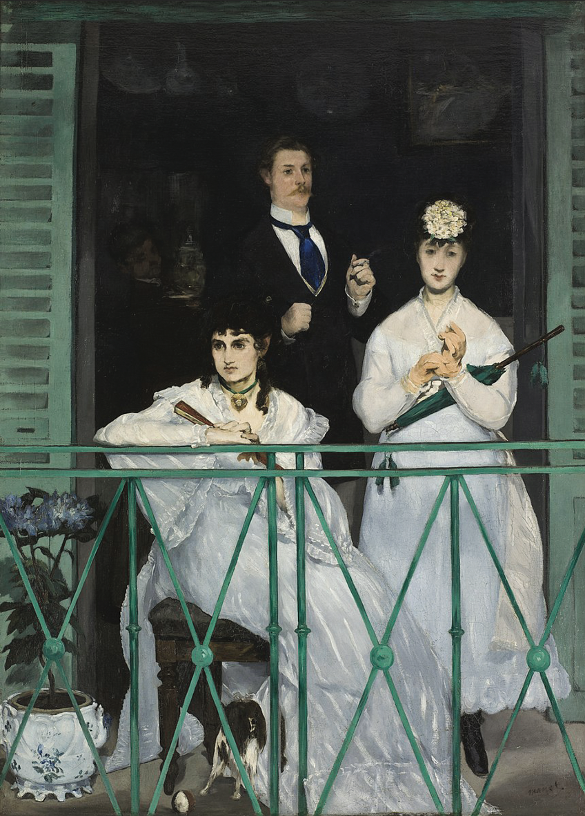 Figura 18. Edouard Manet, Il balcone, 1868. Musée d’Orsay, archivio web. Copyright © 2019, RMN (Musée d’Orsay) / Hervé Lewandowki.