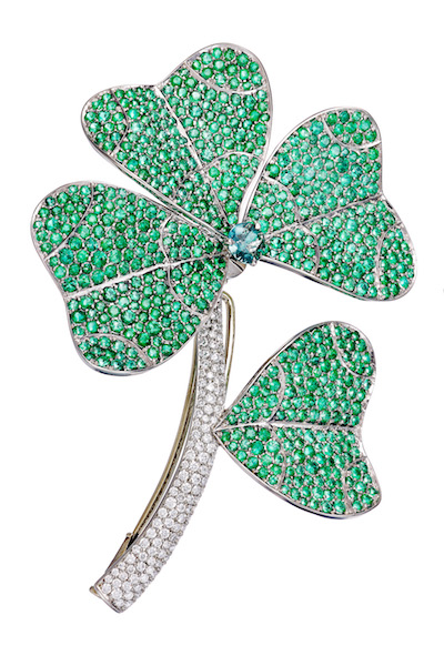 Quadrifoglio-Brooch