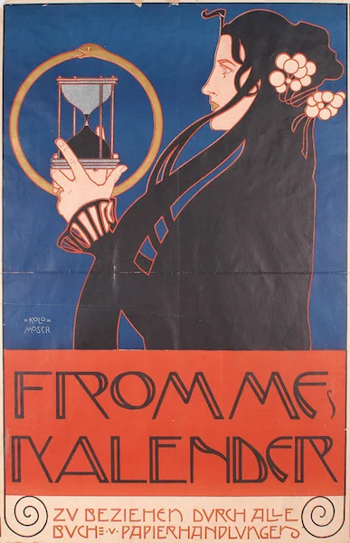 Koloman Moser, Frommes Kalender , 1899 © MAK