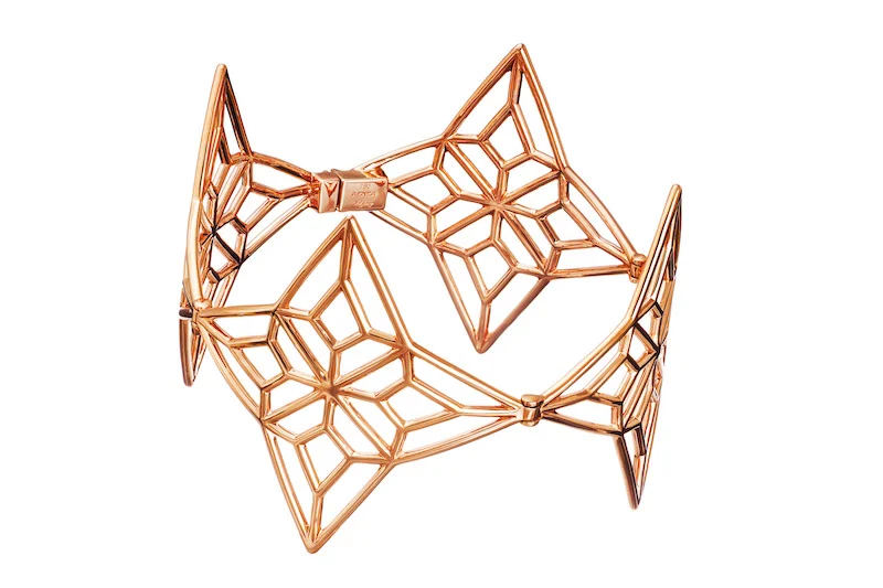 Armreif Roségold klein Roségold 750