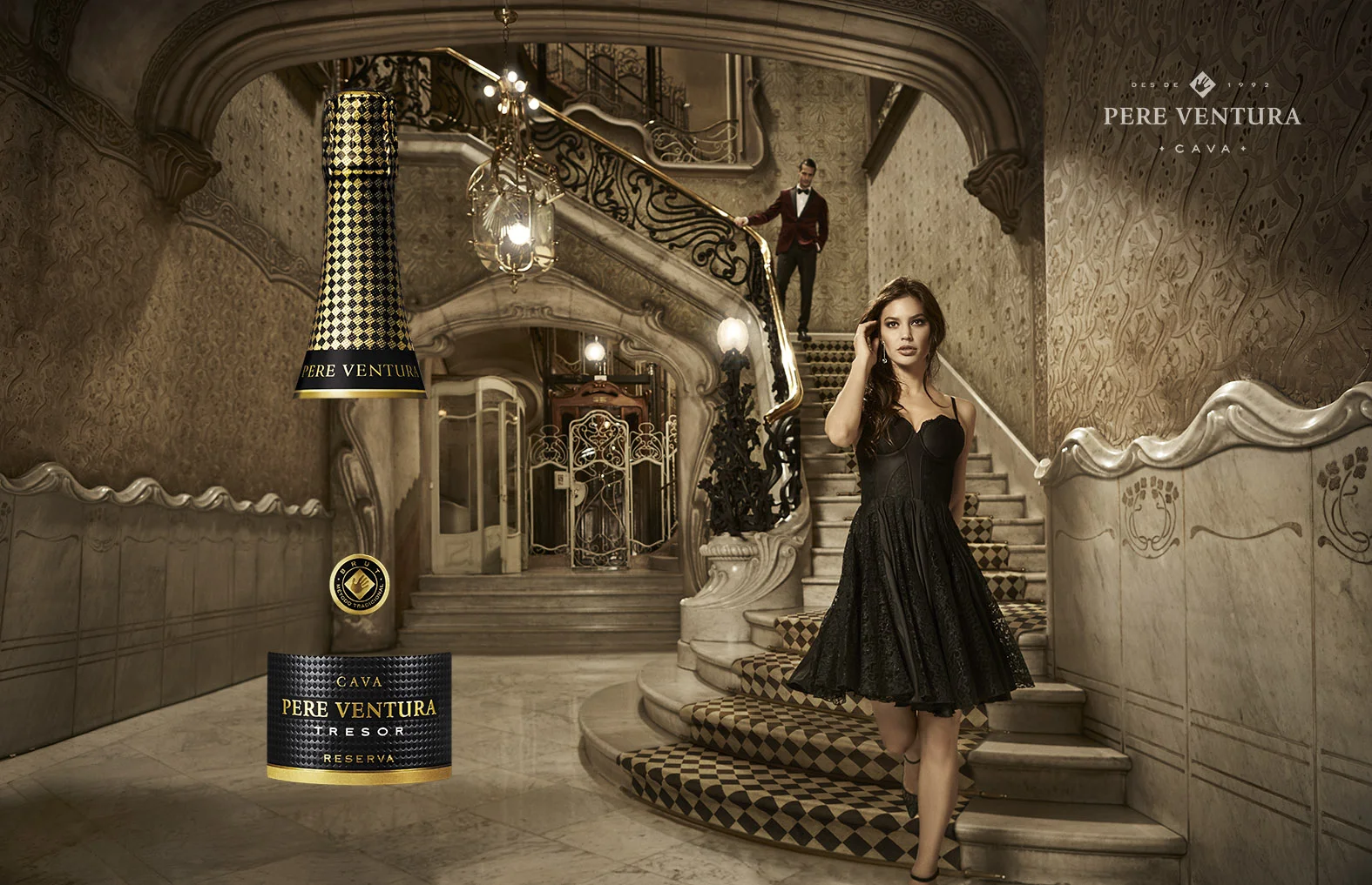   Client: &nbsp;PERE VENTURA   Agency: &nbsp;Clarà Patrís   Location: &nbsp;Modernism building in Barcelona. 