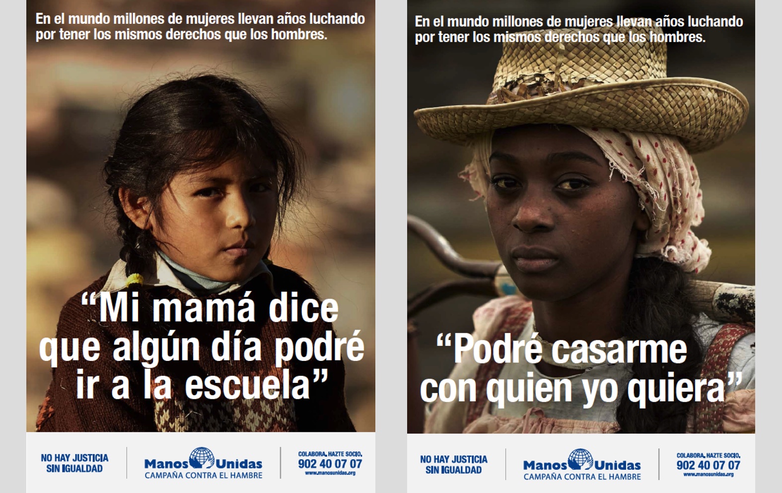  &nbsp; Client : Manos Unidas Foundation   Agency : Larsson Duprez 