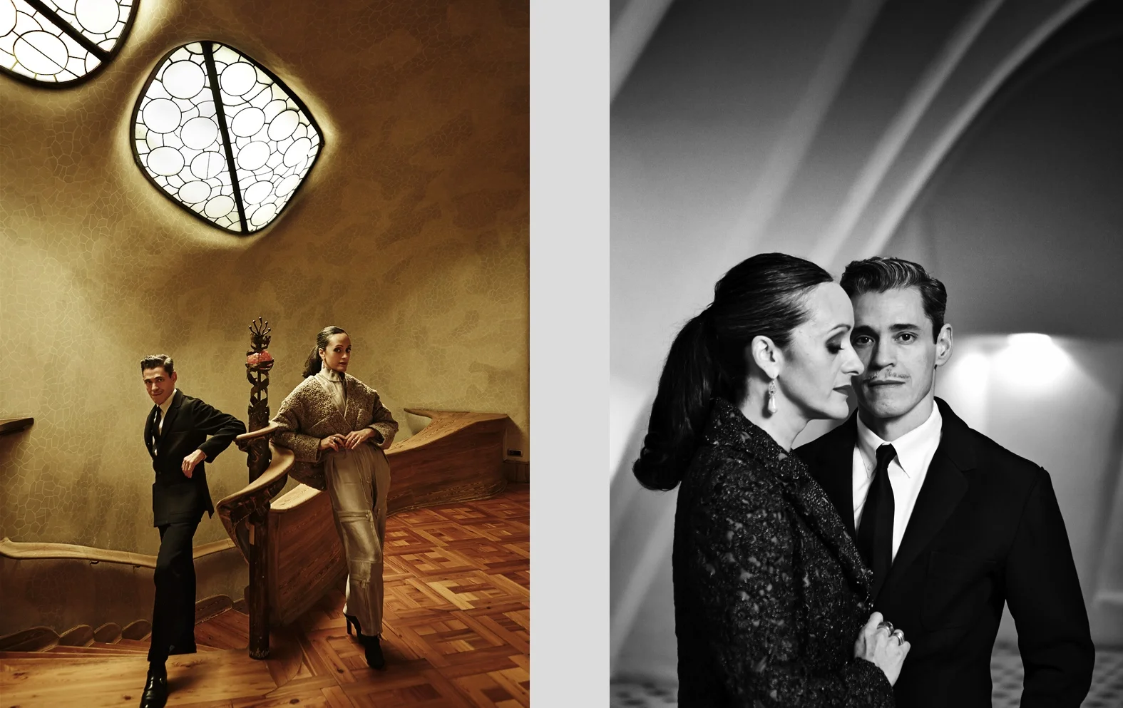   Client: &nbsp;SModa magazine for El País  Isabel and Rubén Toledo, Cuban fashion designers living in NYC.   Location: &nbsp;Casa Batlló, Barcelona, built by A.Gaudí. 