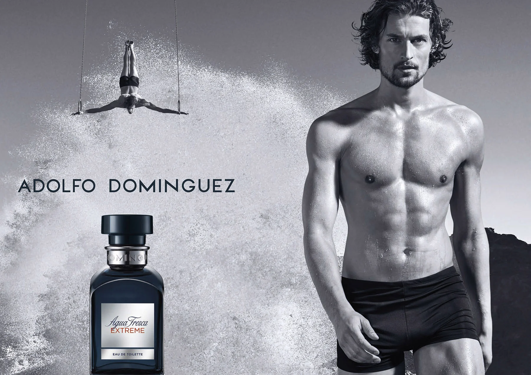   Client:  Puig   Agency:  PARADIGMA FCM  Perfume for EXTREME by ADOLFO DOMINGUEZ. 