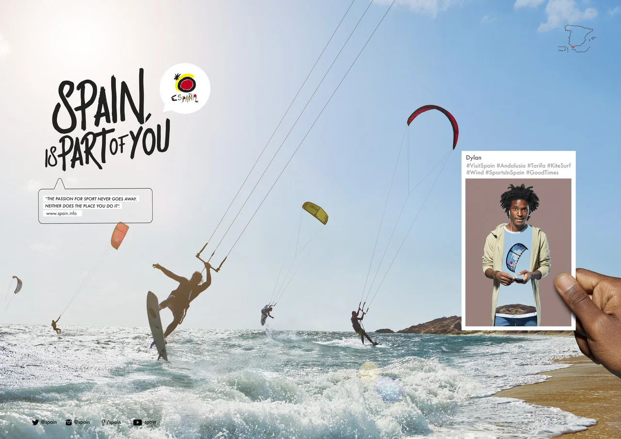 WORLDWIDE SPAIN TOURISM CAMPAIGN 