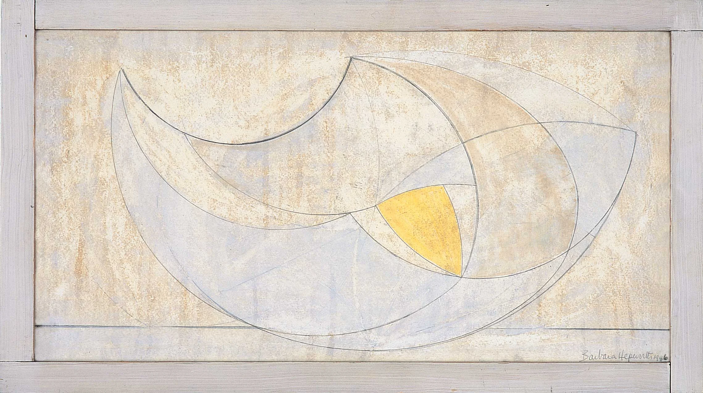 Barbara Hepworth Curved Stone 1946