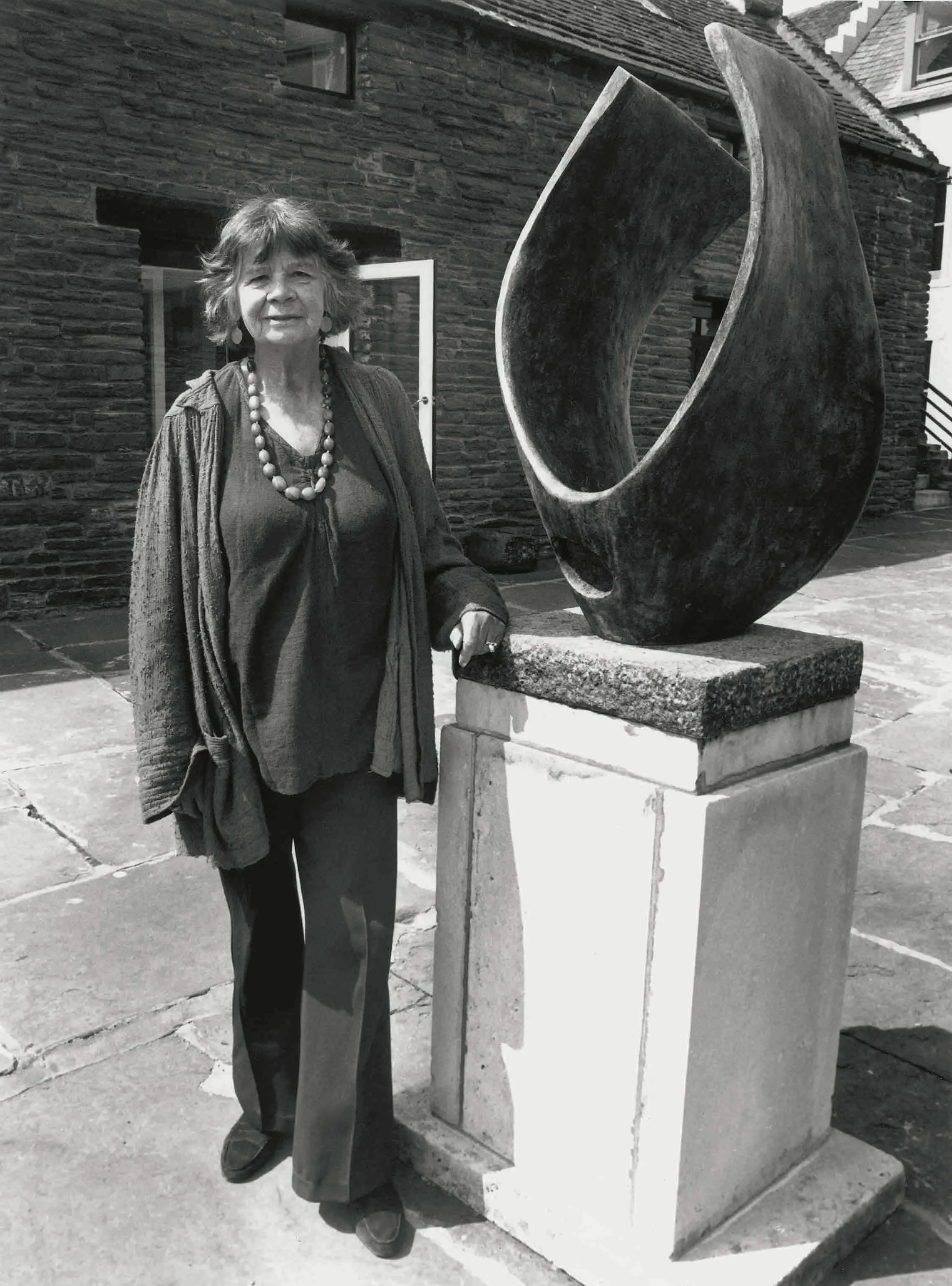 Margaret Gardiner at the Pier Arts Centre c.1980