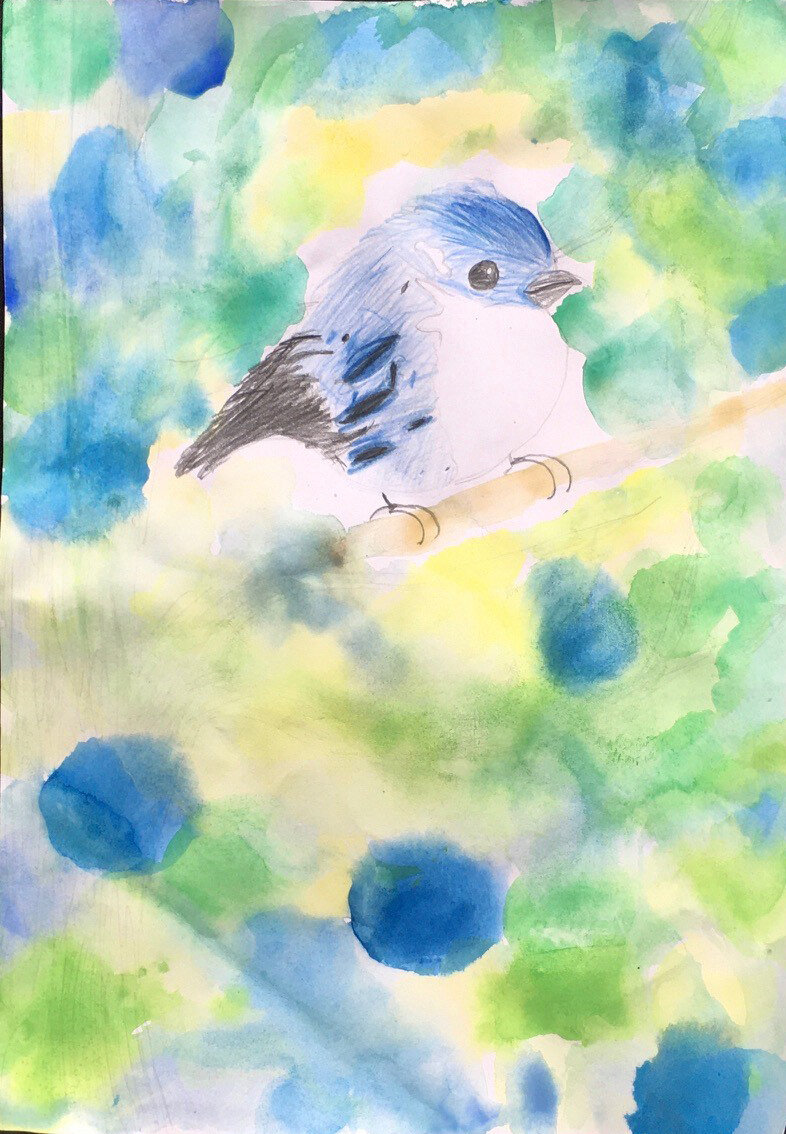 Bluebird by Maya Thomas age 11
