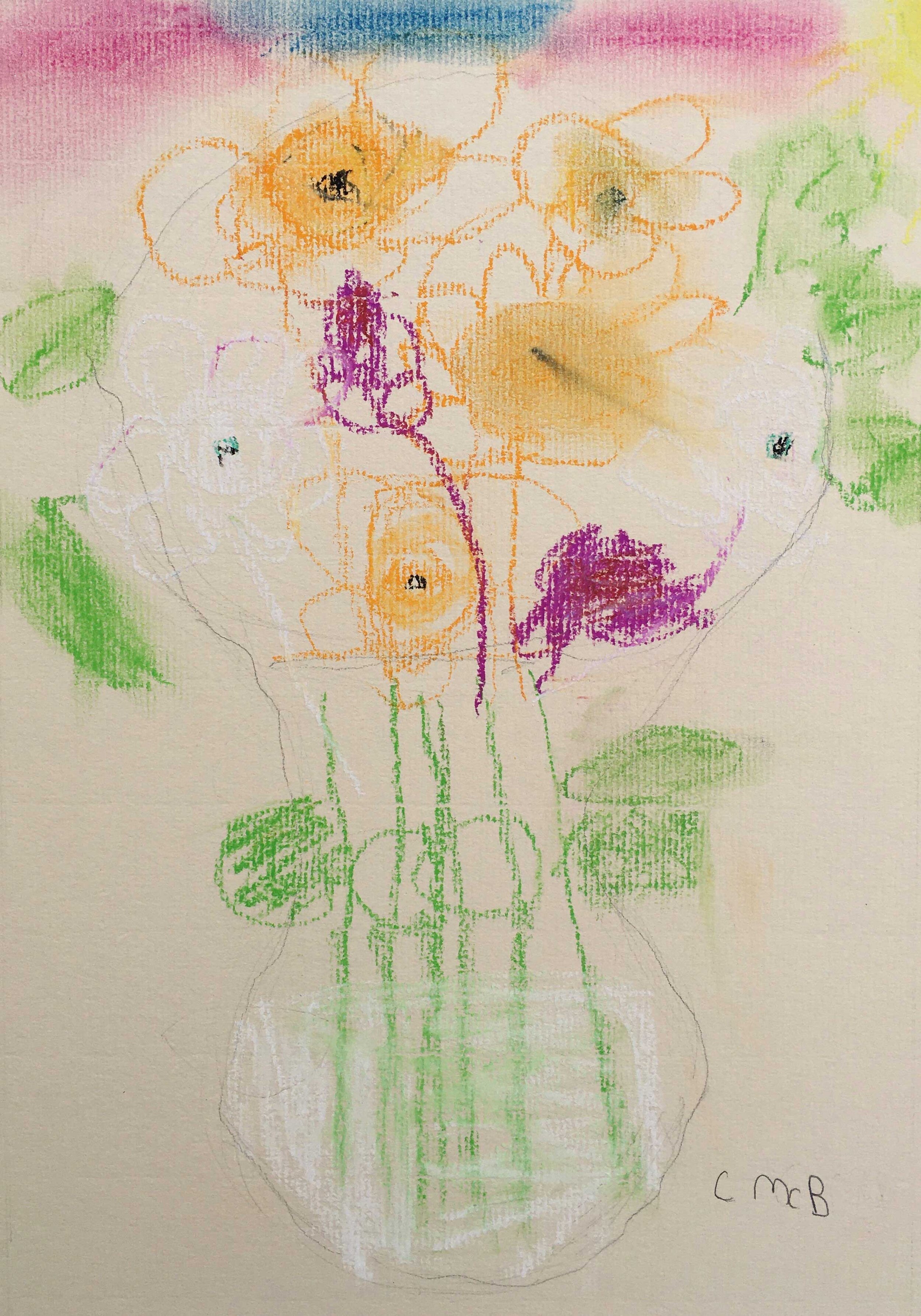 Cora’s magic pot of flowers by Cora McBride age 6