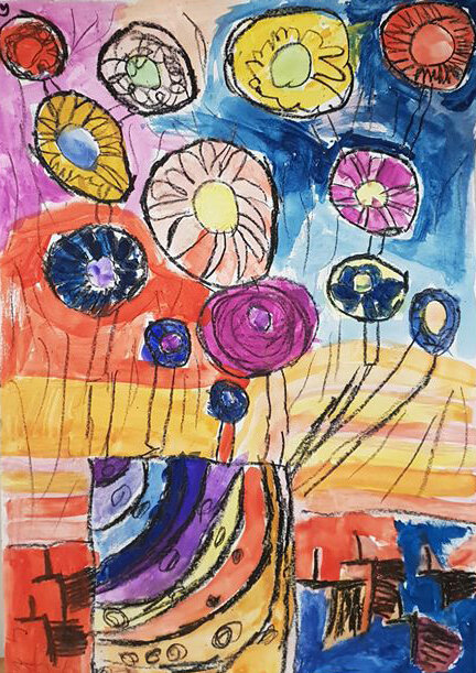 Flowers by Ivy Garson age 5
