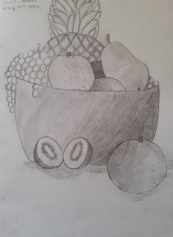 Fruit Bowl by  Leah Hamilton age 13
