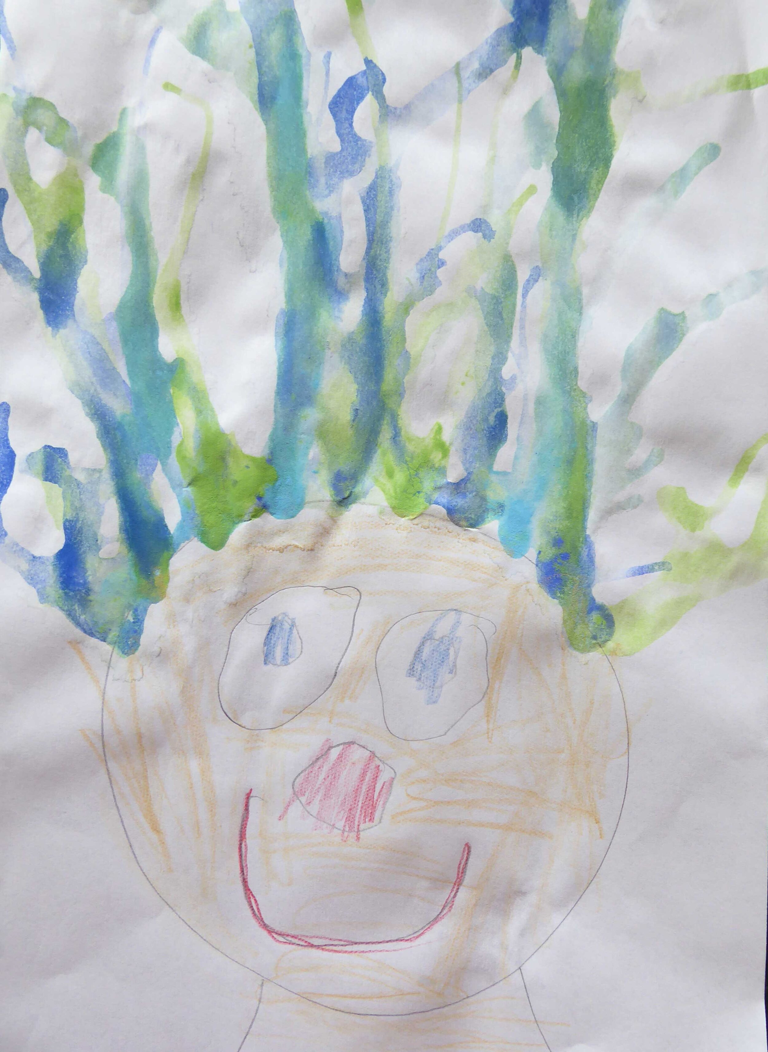 Hair Raising! by Erland Sclater age 6