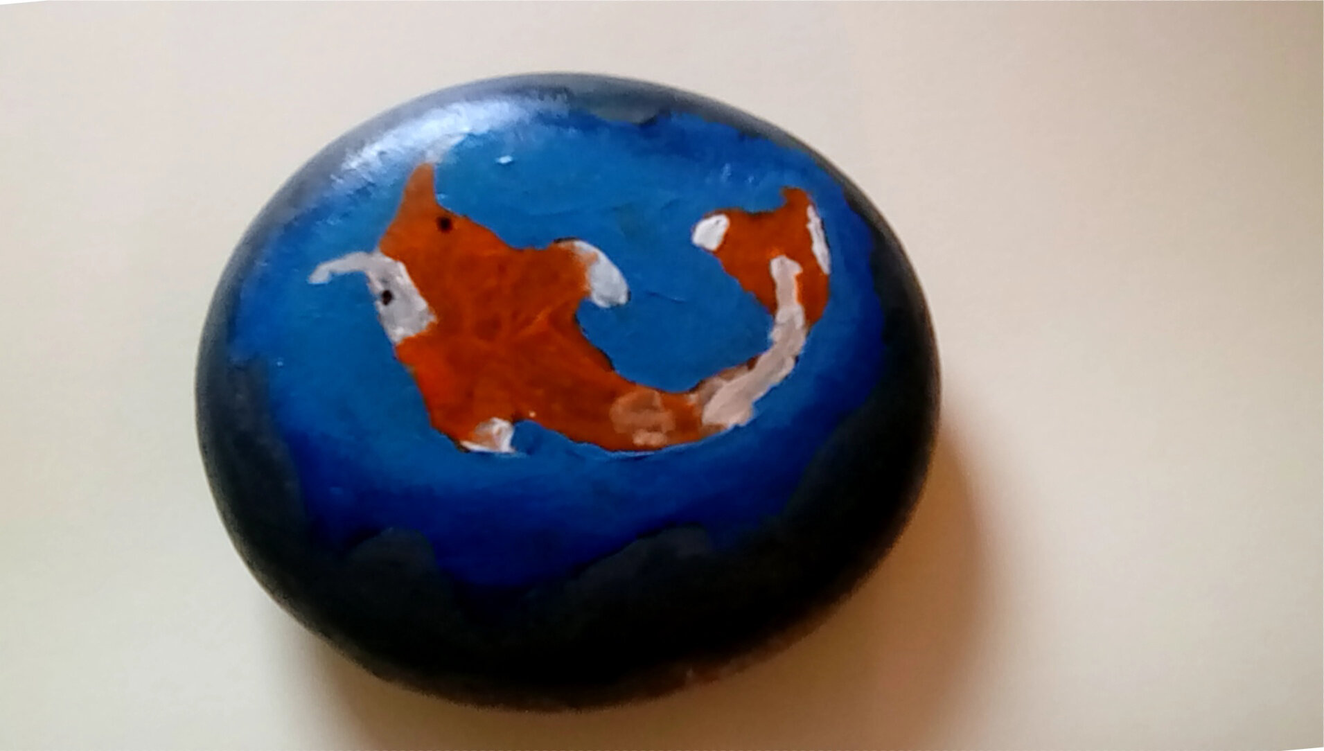 Koi Fish Rock by Daisy Reay age 10