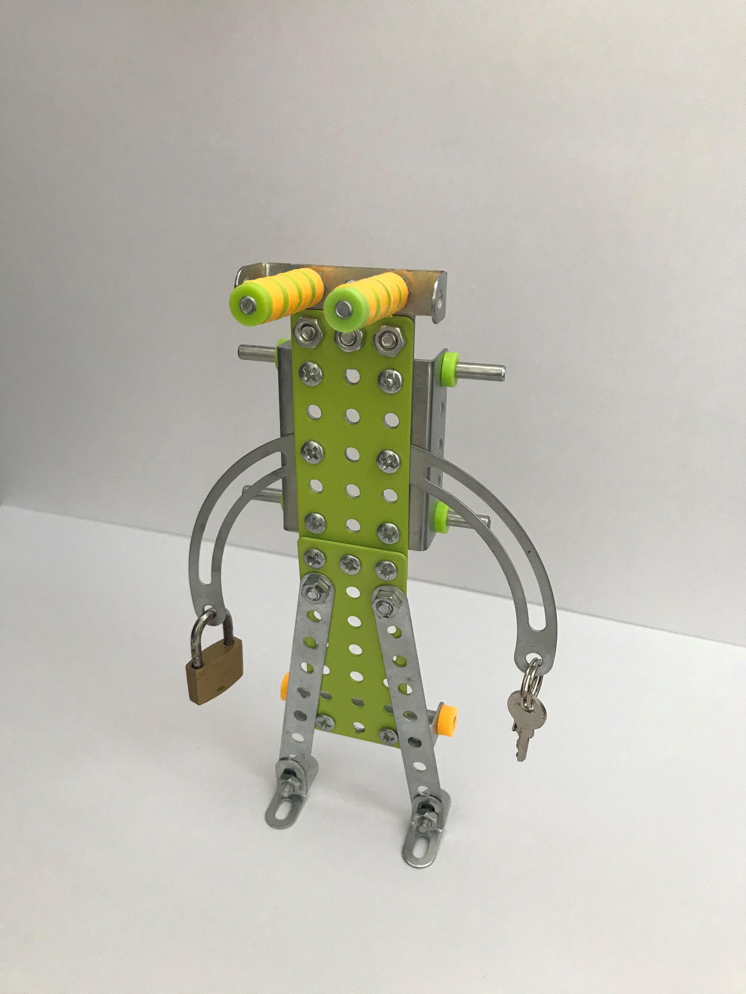 Locked-up Robot by Dylan Duncan age 6