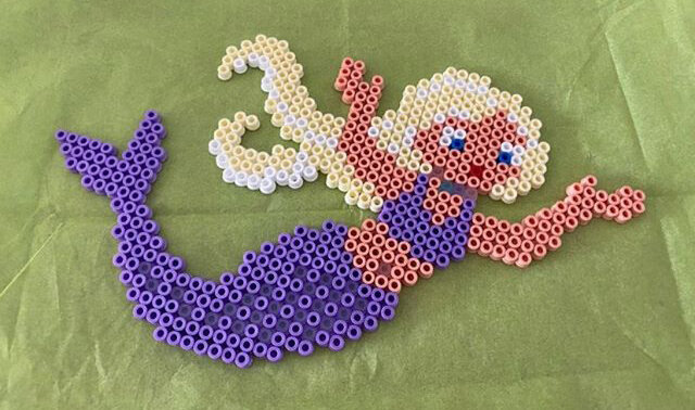 Mermaid for Anya’s Birthday by Evie Bain age 5