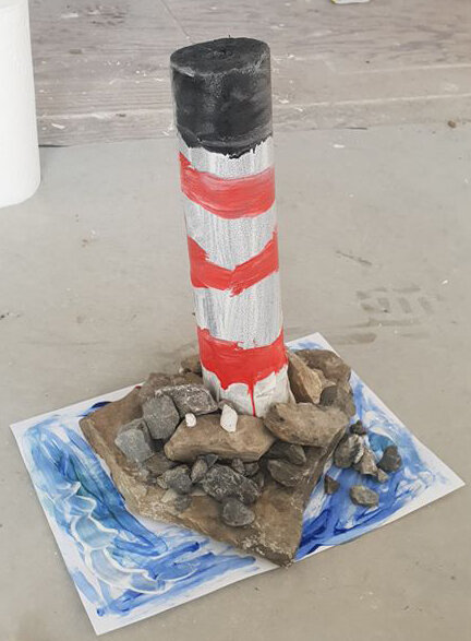 Model Lighthouse by Ivy Garson age 5