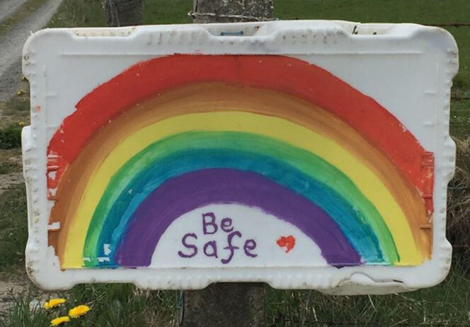 Rainbow of Support by Inez Scott age 11