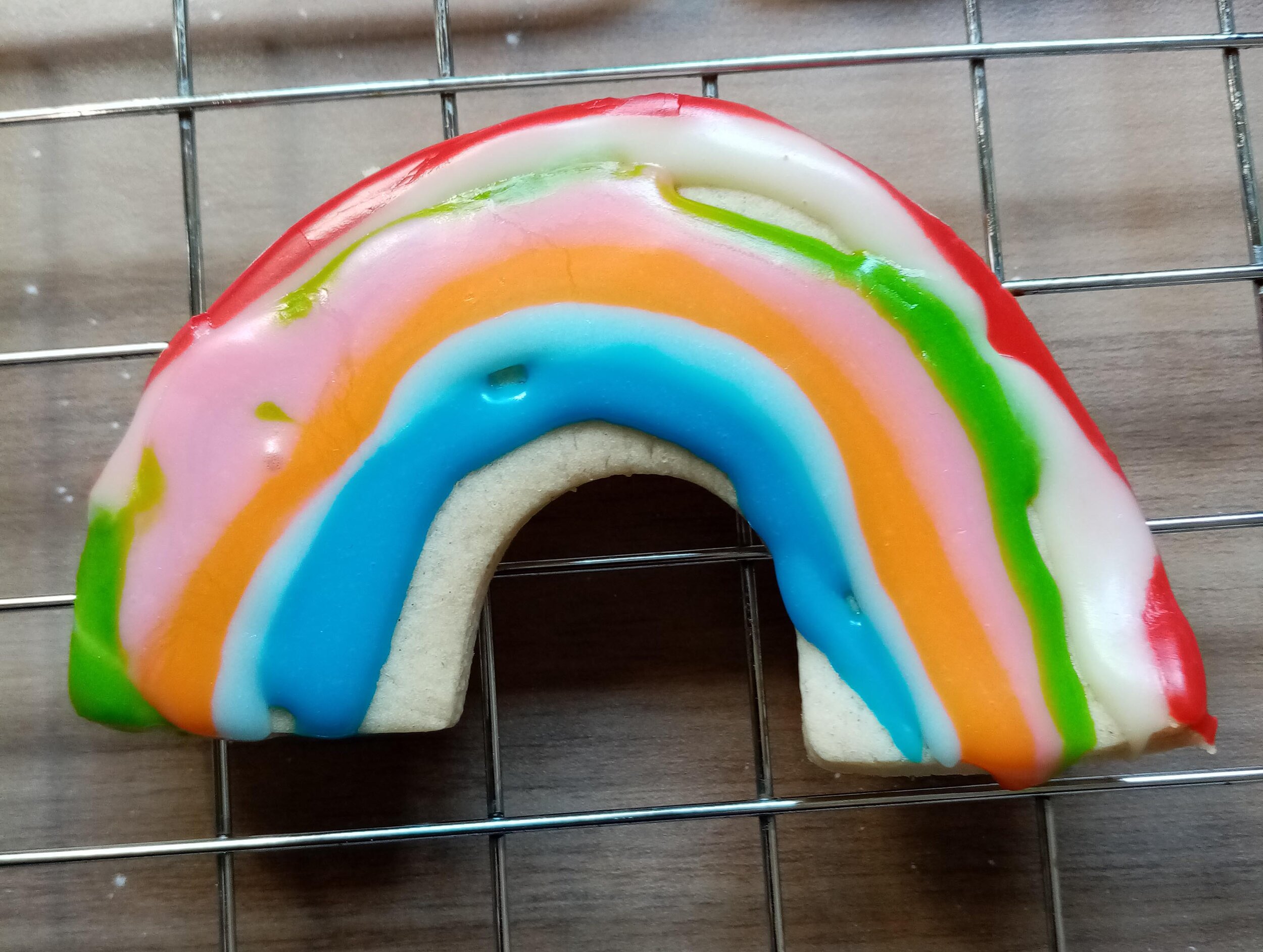 Rainbowy Rainbow Cookie by James Anderson age 5