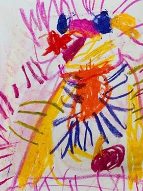 Spider and Monster by Zuri Adholla age 4