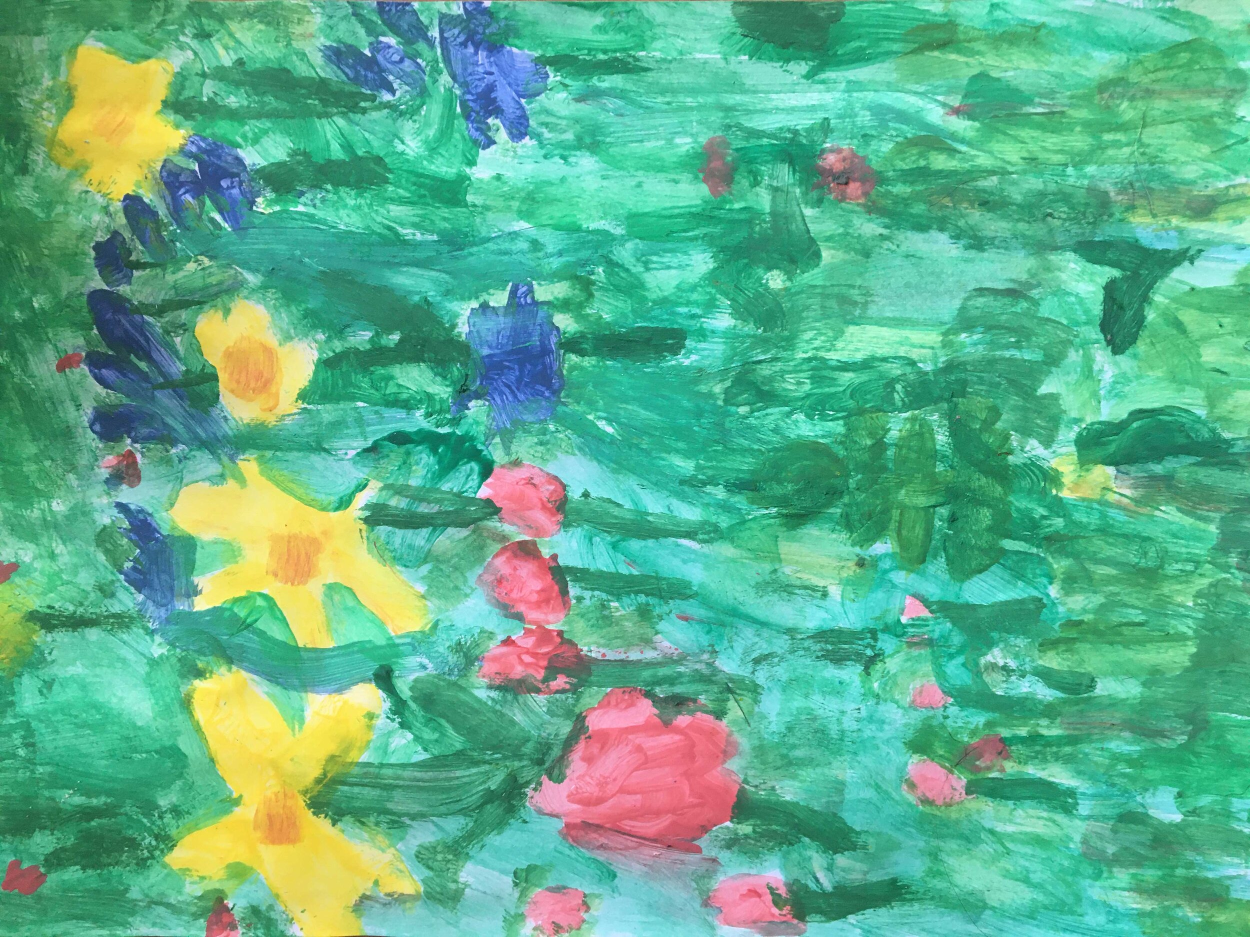 Spring Flowers by Leonie Rendall age 6