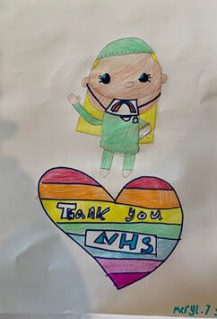Thank you NSH by Meryl Smith age 7