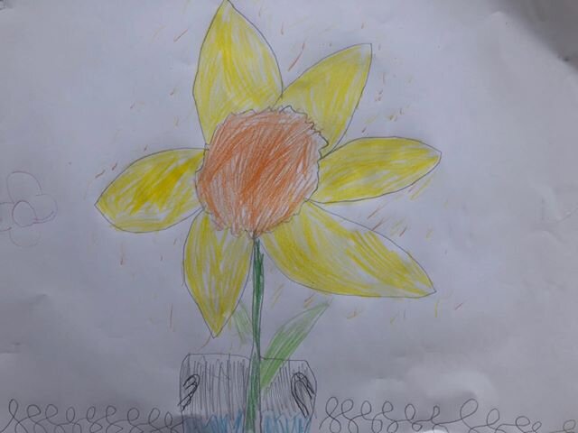 The daffodil by Rianne Flett age 7