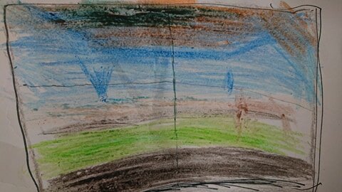 The World inside my tablet by Octavian Drayak age 10