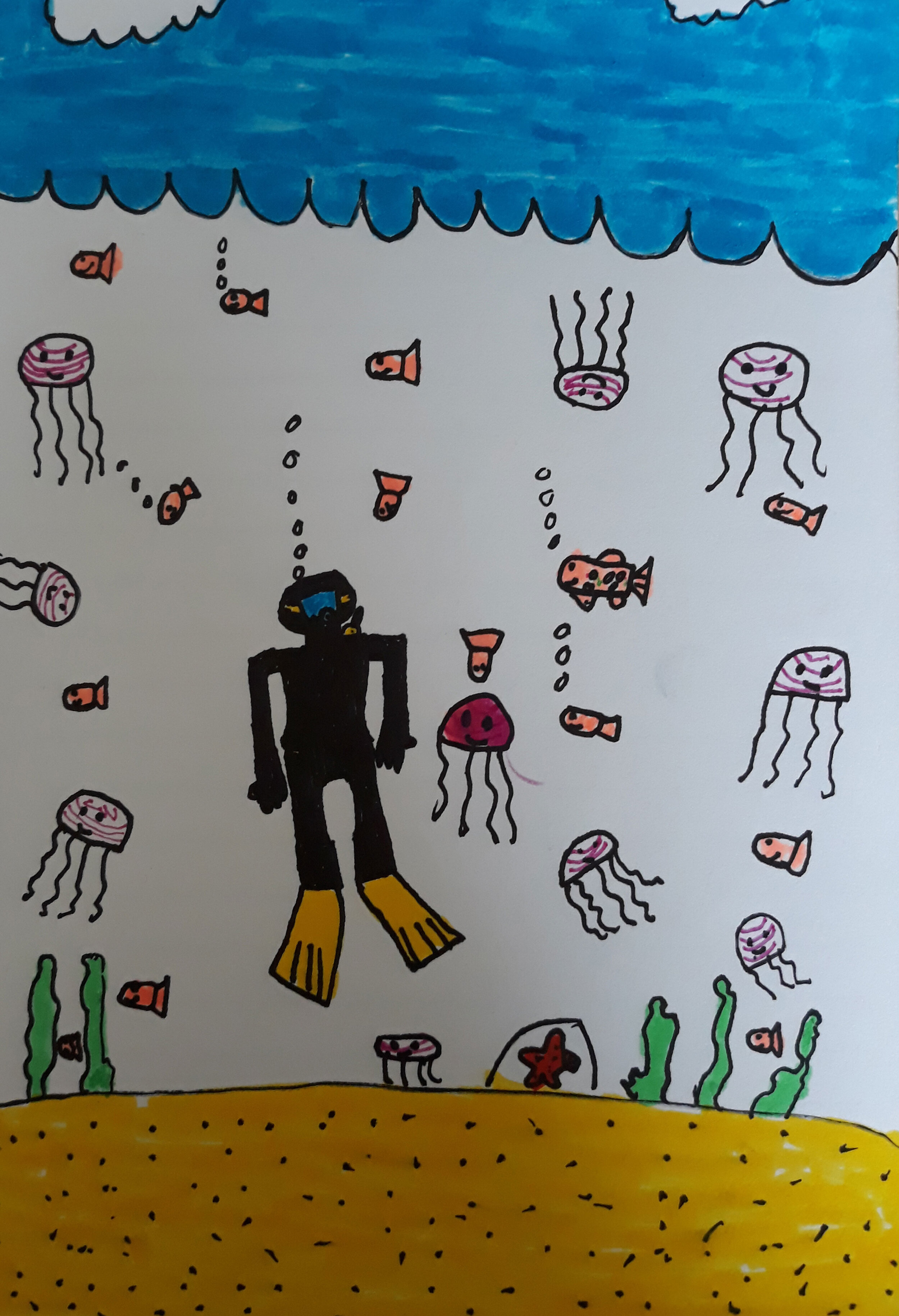 The Diver by Magnus Kirkpatrick age 10