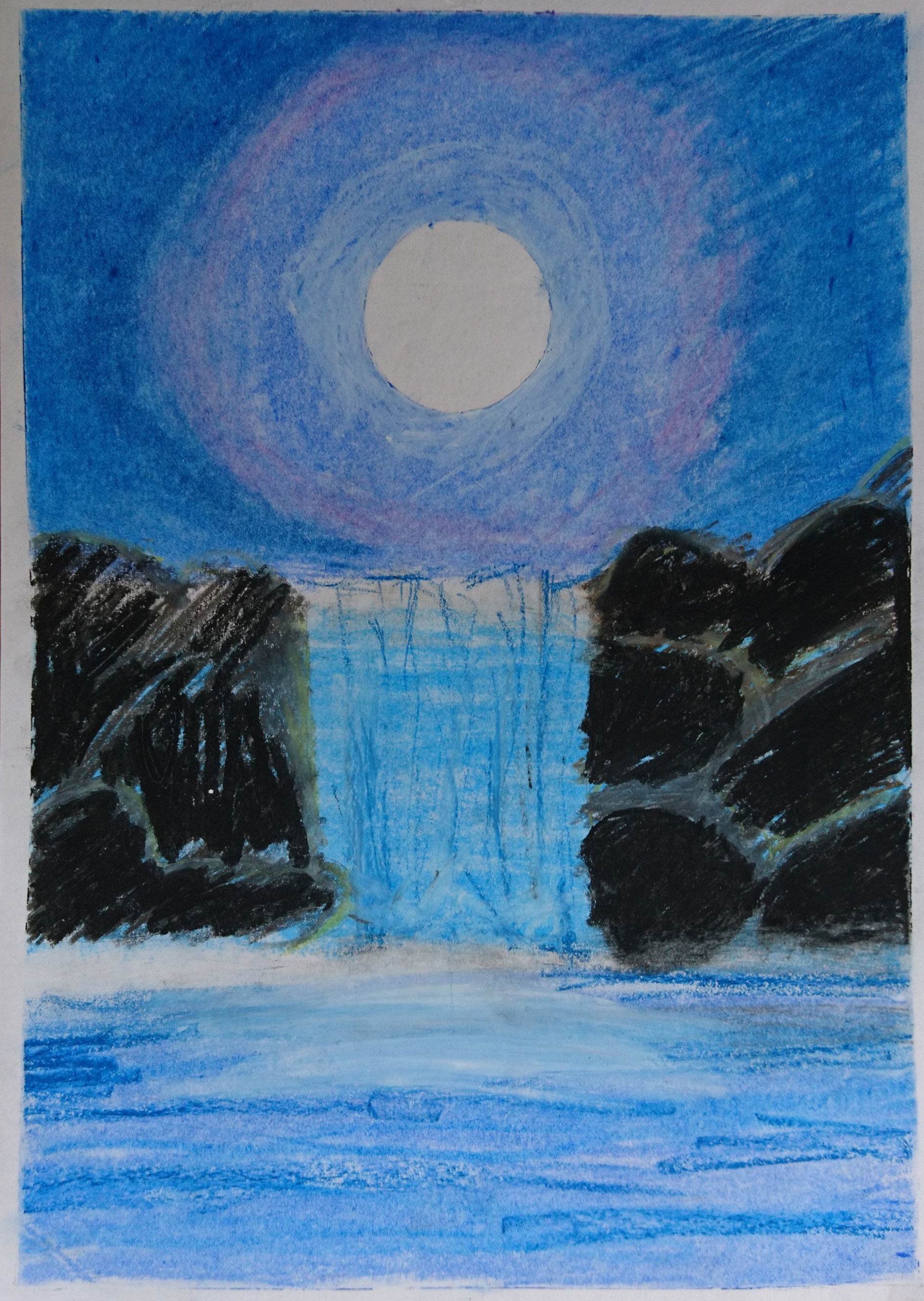 Waterfall by Archie Rendall age 9
