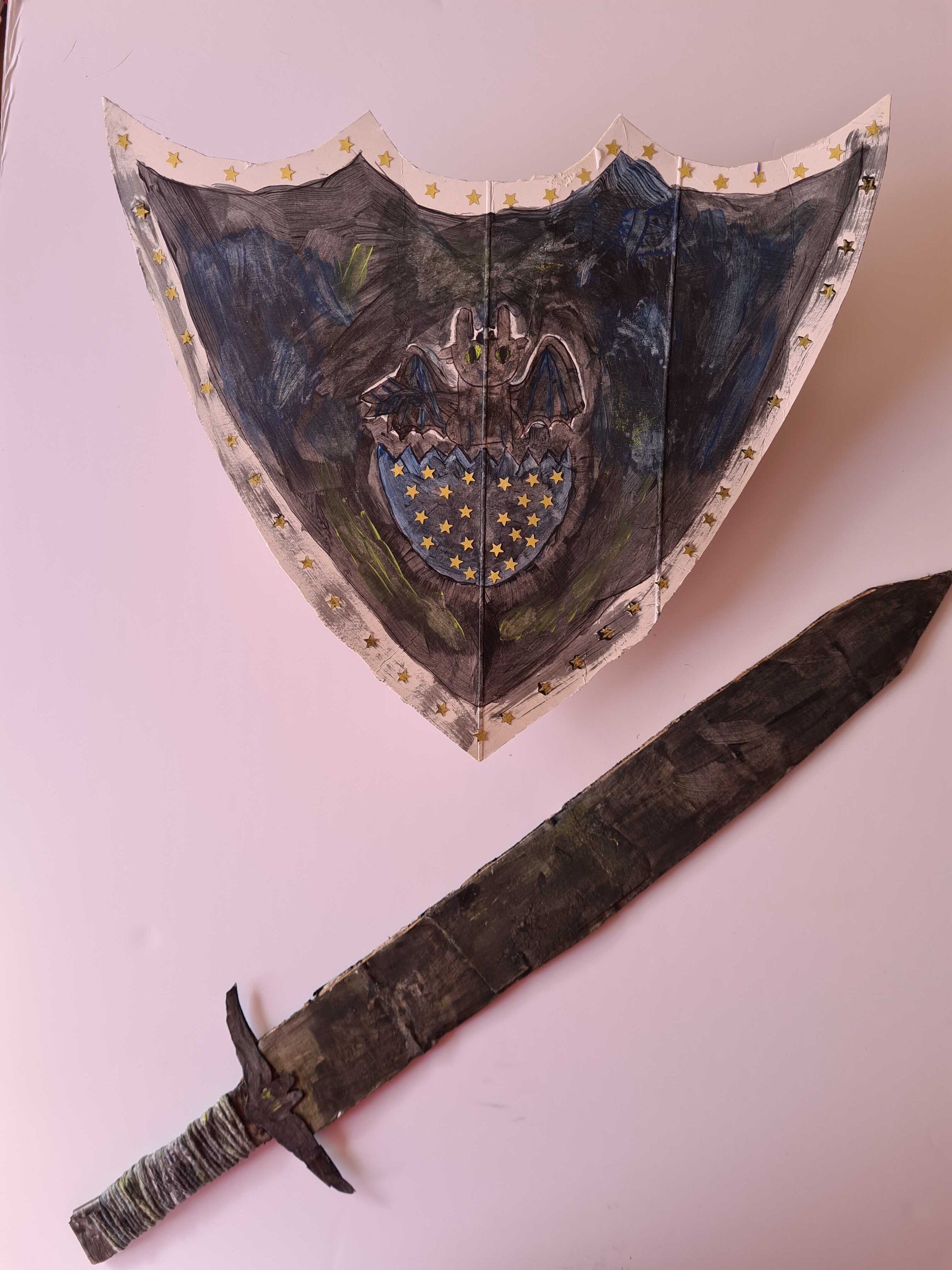 Sword and Shield by Serena Robinson-Hamilton age 10