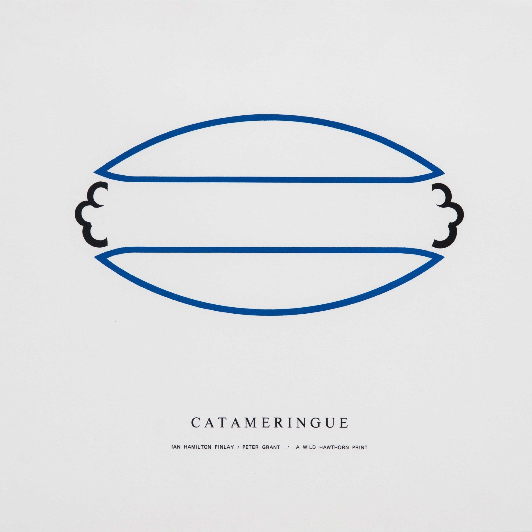 This week our #WednesdayWorkoftheWeek is Catameringue by Ian Hamilton Finlay (1925&ndash;2006) &copy; By courtesy of the Estate of Ian Hamilton Finlay

There is still time to see our display celebrating the Centenary of the birth of the Scottish poet