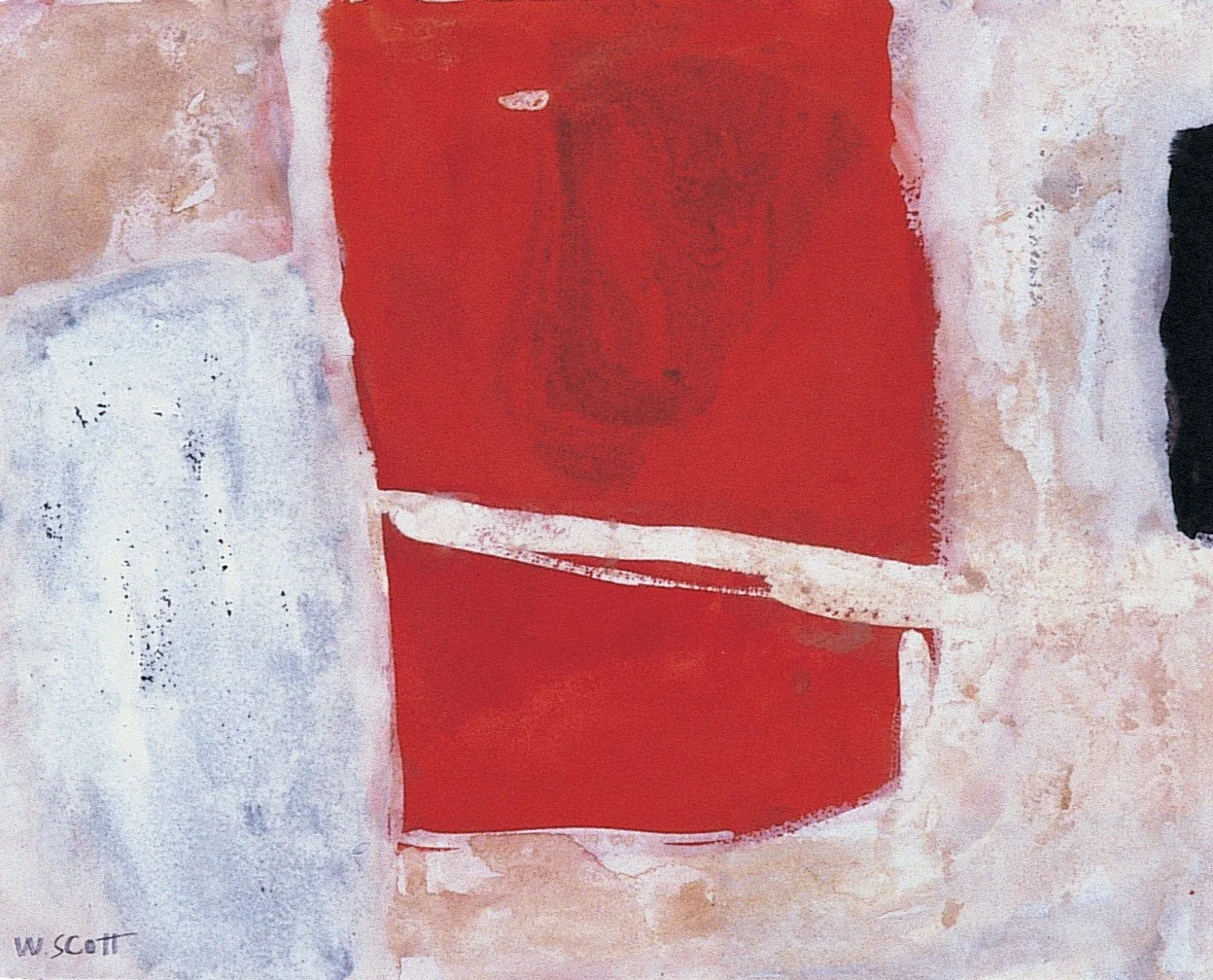 Today we celebrate the birth of William Scott (1913-89) with Untitled c. 1960 from our Collection

&copy; estate of William Scott

#PierArtsCentre